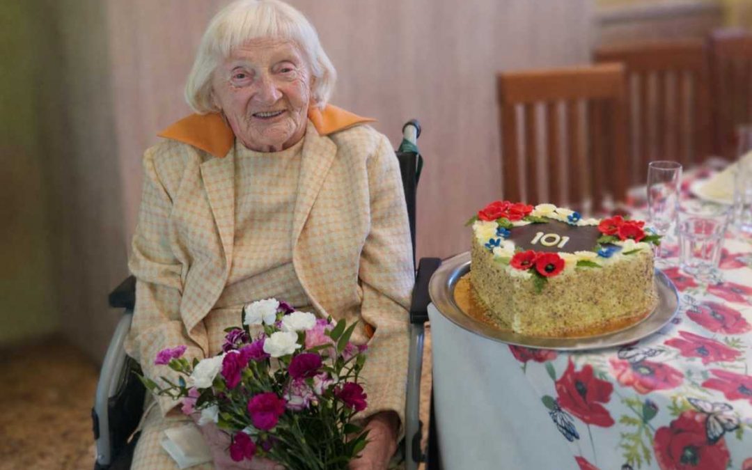 Bruntál: Miloslava Matysová oslavila 101. narozeniny v Centru Pohoda