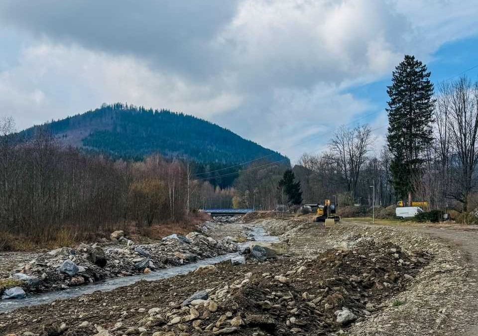 Vrbno pod Pradědem: Úpravy koryta Střední Opavy