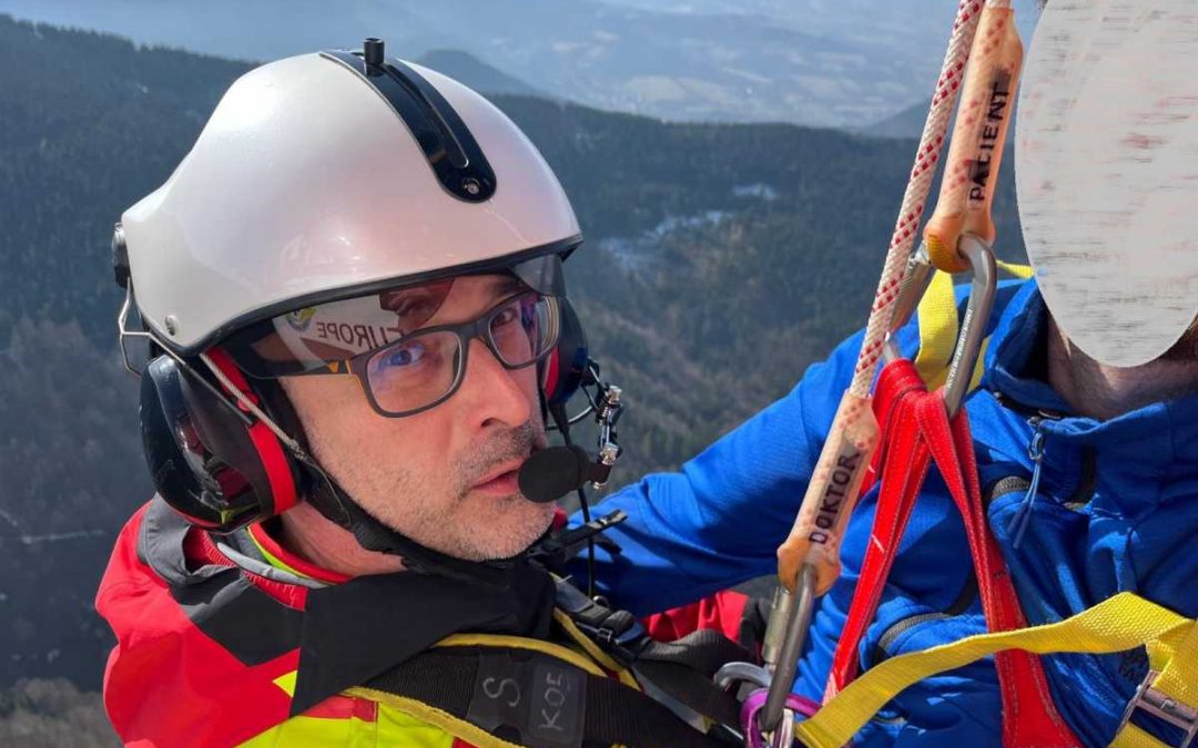 Letečtí záchranáři zasahovali u zraněného turisty v Beskydech