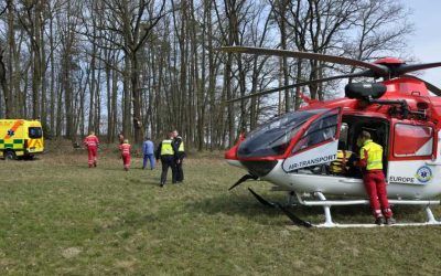 Dva vážné pády z výšky během dvou hodin. Záchranáři zasahovali i na Bruntálsku