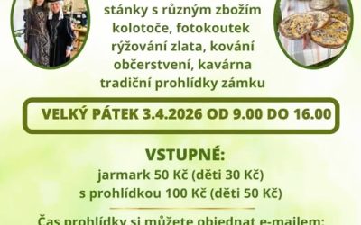 Zámek Hošťálkovy: Velikonoční prohlídky a jarmark