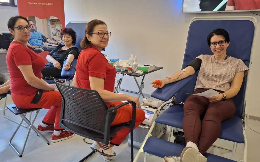 Mobilní odběr v Branticích překvapil: Tři čtvrtiny dárců darovali krev poprvé v životě