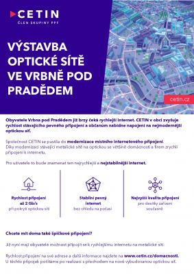 Ve Vrbně se připravuje modernizace internetové sítě