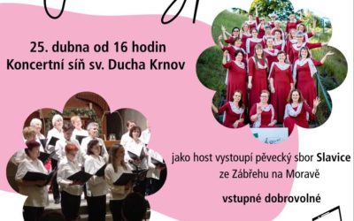 Jarní koncert dámského sboru Legato rozezní Koncertní síň sv. Ducha