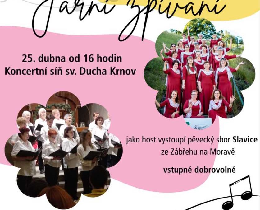 Jarní koncert dámského sboru Legato rozezní Koncertní síň sv. Ducha