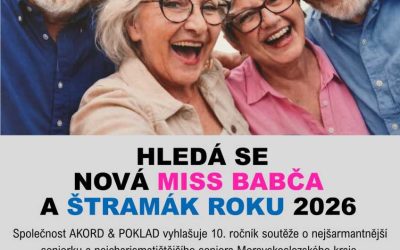 Moravskoslezský kraj: Jubilejní ročník soutěže pro nejšarmantnější seniory je tu