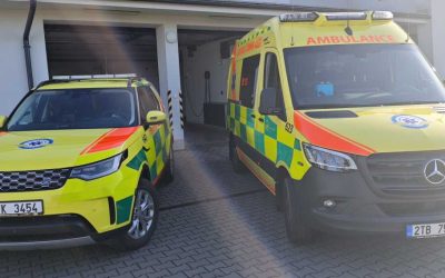 Chodec po střetu s automobilem v Rýmařově utrpěl těžká zranění