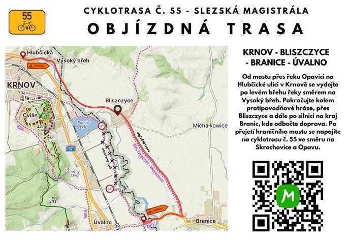 Krnov: Slezská magistrála zůstává stále neprůjezdná