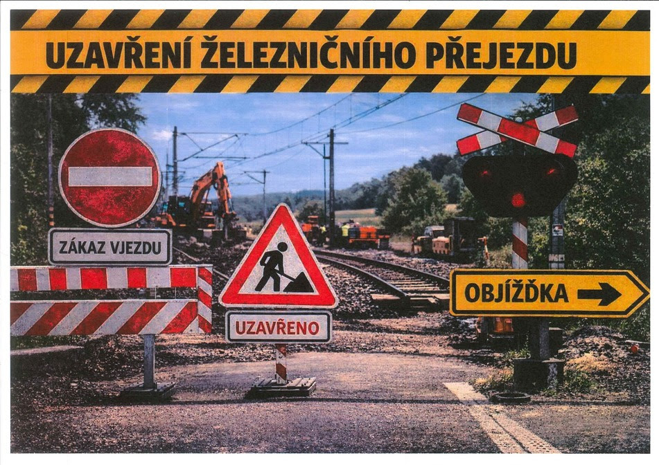 Přejezd u krnovského nádraží bude od 13. dubna neprůjezdný