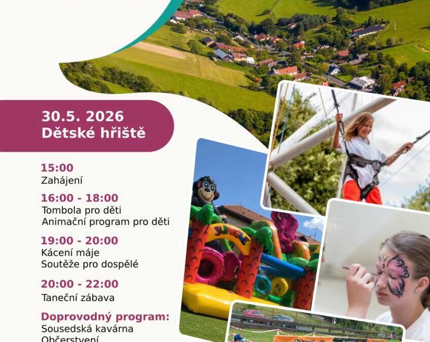 Čaková chystá Den obce. Sousedská kavárna opět hledá šikovné pekařky