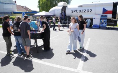 Bruntál hostí vesmírnou atrakci. SpaceBuzz nabízí virtuální let raketou