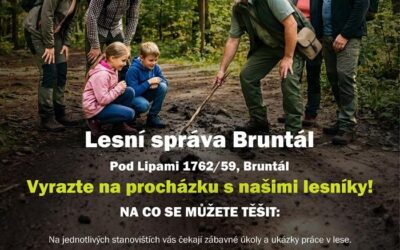 Do lesů s Lesy ČR: zábava, úkoly i vůně opečených špekáčků