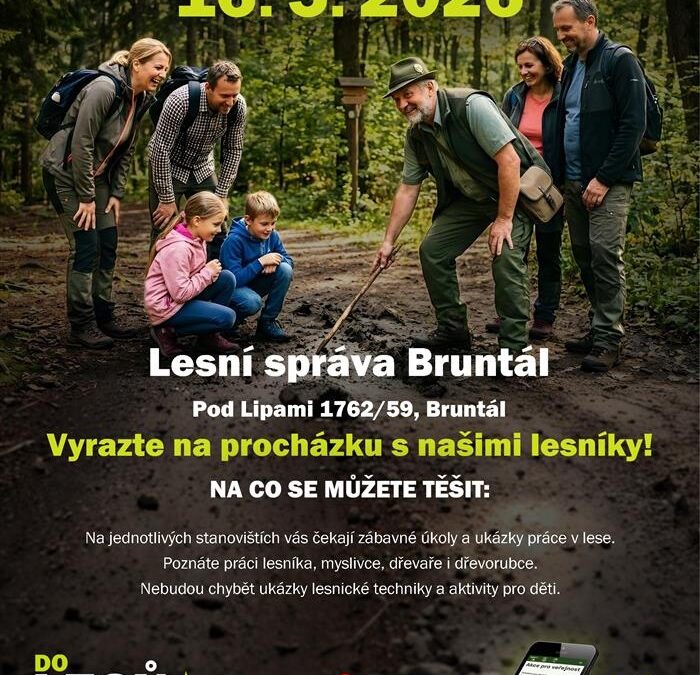 Do lesů s Lesy ČR: zábava, úkoly i vůně opečených špekáčků