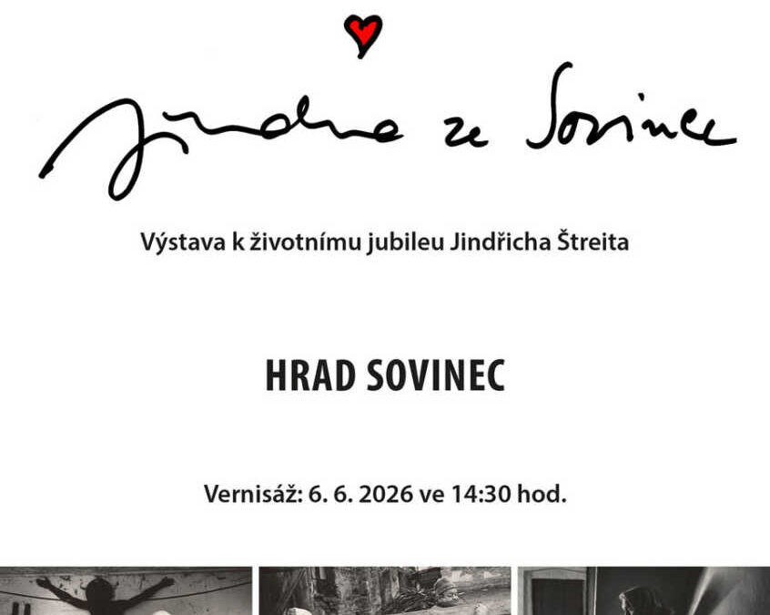 Jindřich Štreit osobně zahájí svou jubilejní výstavu na hradě Sovinci