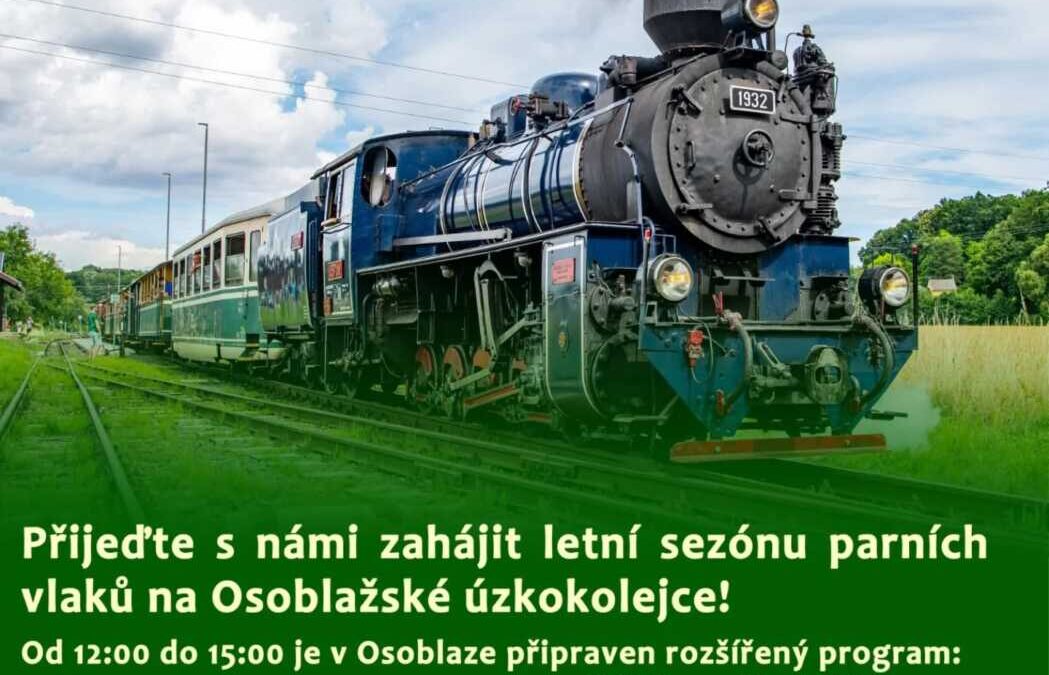 Sezóna parních vlaků na Osoblažce začíná už 6. června