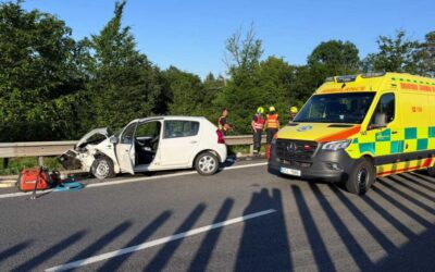 Moravskoslezský kraj: Tři vážné nehody během 70 minut
