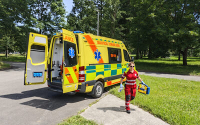Moravskoslezský kraj: Pacienti s kolapsy zaměstnali během tropického víkendu záchranáře