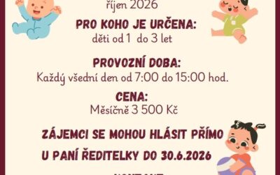 Město Krnov rozšiřuje nabídku služeb pro rodiny s malými dětmi