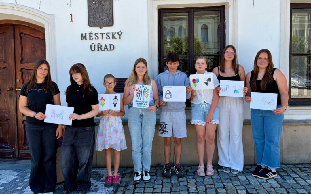 Komunitní plánování v Rýmařově představuje nové logo od mladé výtvarnice