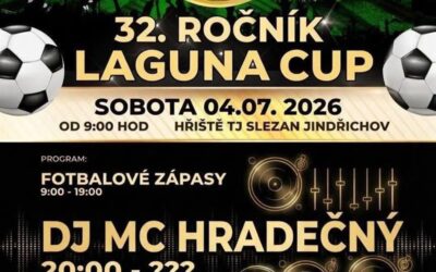 Jindřichov: Laguna Cup zve na fotbalový den i večerní hudební program