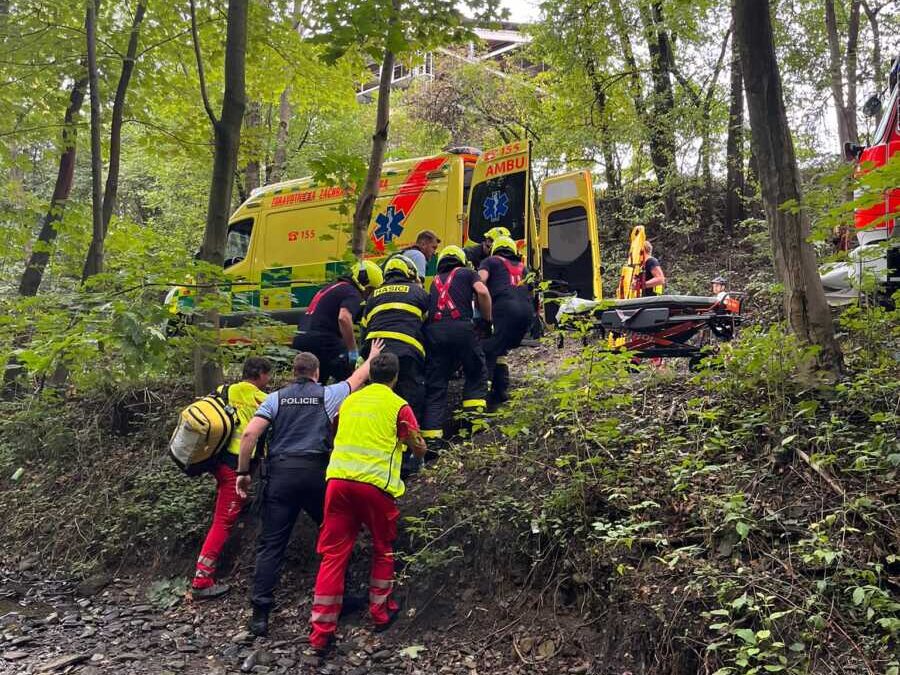 Další vážné úrazy cyklistů při sjezdu trailů v Moravskoslezském kraji