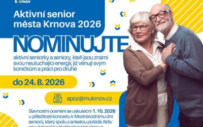 Aktivní senior Krnova 2026: příjem nominací prodloužen