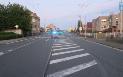Střet auta s chodkyní v Opavě‑Kateřinkách. Policie žádá svědky