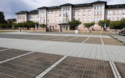 Krnov: Parkoviště u nemocnice se rozšířilo o 67 míst. Otevření se plánuje na polovinu října