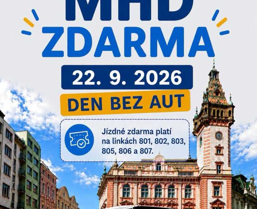 Evropský týden mobility: MHD v Krnově bude 22. září zdarma