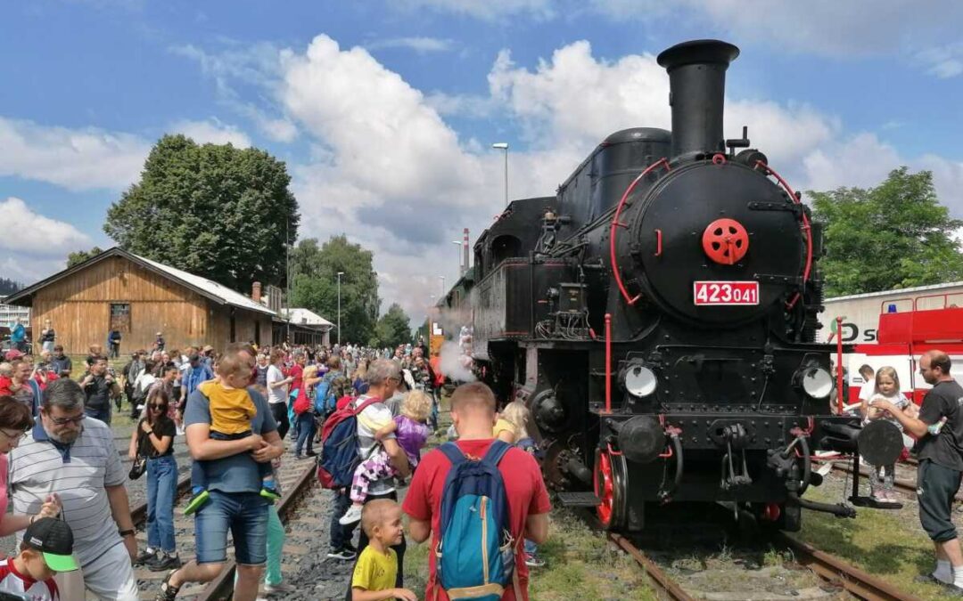 Parním vlakem z Krnova do Głuchołaz