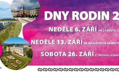 I letos budou zářijové víkendy v Moravskoslezském kraji ve znamení rodin