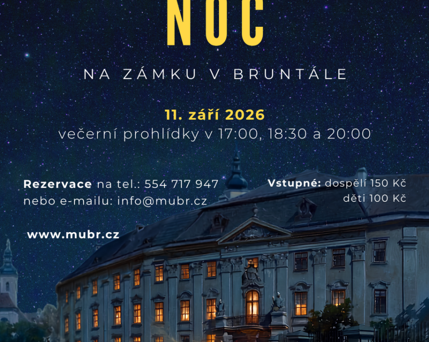 Zámecká noc na zámku v Bruntále