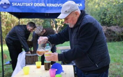 Čerstvý mošt přímo ze sadu. Akce nabídla ukázky i ochutnávku