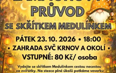 Lampionový průvod se skřítkem Medulínkem